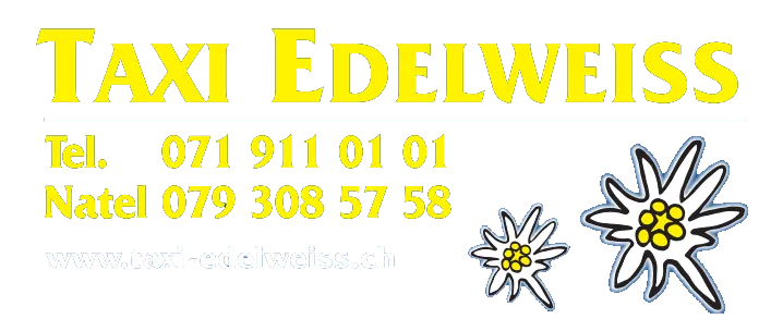 Taxi Edelweiss – Wil und Umgebung