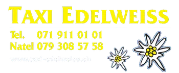 Taxi Edelweiss – Wil und Umgebung